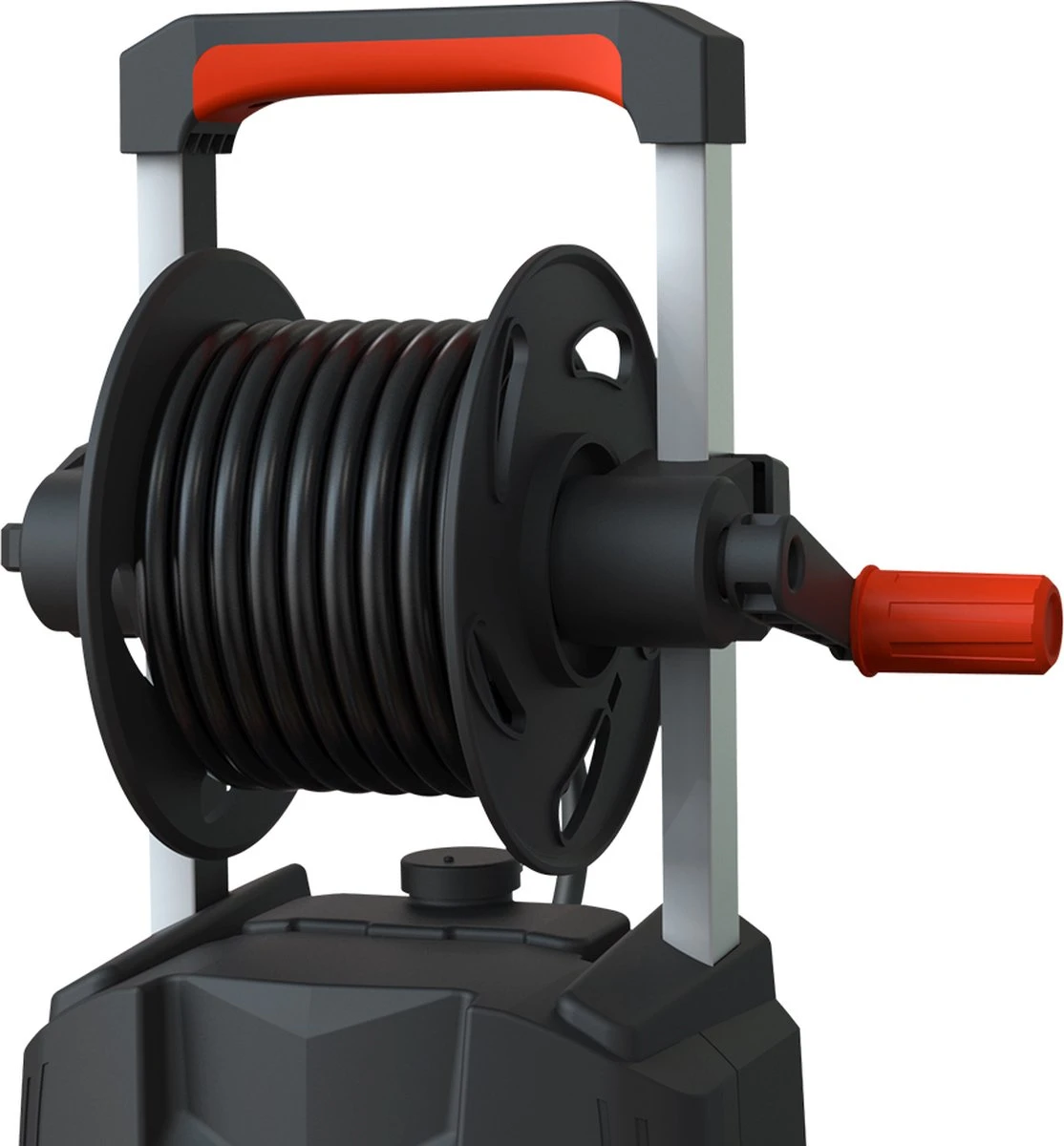 Merkloos Home Hogedrukreiniger - 2100W - 165 Bar - Met Verstelbare Nozzles Slanghaspel 5m Netsnoer 10m Slang - Voor Reiniging Huis Auto Tuin 10 Merkloos Home Hogedrukreiniger - 2100W - 165 Bar - Met Verstelbare Nozzles Slanghaspel 5m Netsnoer 10m Slang - Voor Reiniging Huis Auto Tuin - Afbeelding 10