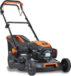 FUXTEC Grasmaaier Benzine - 51cm - 4-takt - 170cc - Zelfrijdend / Zelftrekkend /achterwielaandrijving - Mulchfunctie - Opvangbak 60L - FX-RM5170 -Tuingereedschap Winkel 1121x1200