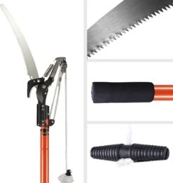 Gardebruk Takkenzaag Telescopisch - 2in1 Zaag & Snoeischaar - Oranje 24 Gardebruk Takkenzaag Telescopisch - 2in1 Zaag & Snoeischaar - Oranje -Tuingereedschap Winkel 1137x1200