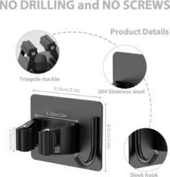 BOTC Bezemhouder - 4 Stuks - RVS - Bezem Ophangsysteem - Bezem Houder - Tuingereedschap - Zwart 13 BOTC Bezemhouder - 4 Stuks - RVS - Bezem Ophangsysteem - Bezem Houder - Tuingereedschap - Zwart -Tuingereedschap Winkel 1153x1200 3