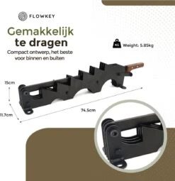 Flowkey® Houtklover XL - Houtsplijter Bijl - Houtkliever Kloofwig Gietijzer - Voor Hout & Aanmaakhout - Inclusief Gratis Bevestigingsset -Tuingereedschap Winkel 1163x1200