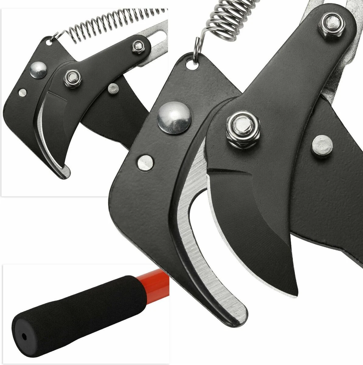 Gardebruk Takkenzaag Telescopisch - 2in1 Zaag & Snoeischaar - Oranje 5 Gardebruk Takkenzaag Telescopisch - 2in1 Zaag & Snoeischaar - Oranje - Afbeelding 5