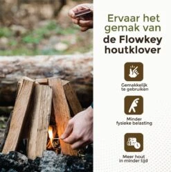 Flowkey® Houtklover XL - Houtsplijter Bijl - Houtkliever Kloofwig Gietijzer - Voor Hout & Aanmaakhout - Inclusief Gratis Hamer -Tuingereedschap Winkel 1196x1200 2