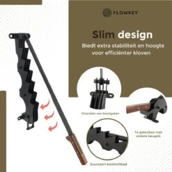 Flowkey® Houtklover XL - Houtsplijter Bijl - Houtkliever Kloofwig Gietijzer - Voor Hout & Aanmaakhout - Inclusief Gratis Bevestigingsset -Tuingereedschap Winkel 1199x1200 6
