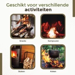 Flowkey® Houtklover XL - Houtsplijter Bijl - Houtkliever Kloofwig Gietijzer - Voor Hout & Aanmaakhout - Inclusief Gratis Bevestigingsset -Tuingereedschap Winkel 1199x1200 9