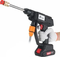 Merkloos Elektrische Accu-Hogedrukreiniger - 20Bar - Multifunctioneel Mondstuk - Draagbaar Oplaadbaar Snoerloos - Reinigingsspuitpistool - Met Rijke Accessoires - Voor Makita 18V-batterij - Voor Auto, Tuin, Terras, Raam (Zwart) 12 Merkloos Elektrische Accu-Hogedrukreiniger - 20Bar - Multifunctioneel Mondstuk - Draagbaar Oplaadbaar Snoerloos - Reinigingsspuitpistool - Met Rijke Accessoires - Voor Makita 18V-batterij - Voor Auto, Tuin, Terras, Raam (Zwart) -Tuingereedschap Winkel 1200x1140 1