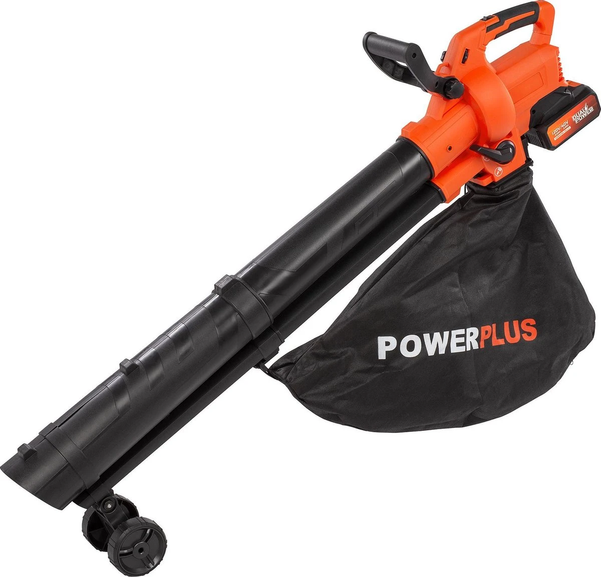 Powerplus Dual Power POWDPG75270 Bladblazer - Bladzuiger En -versnipperaar - Brushless - Blazen - Zuigen - Versnipperen - Excl. Accu En Lader - Incl. Opvangzak 45L 1 Powerplus Dual Power POWDPG75270 Bladblazer - Bladzuiger En -versnipperaar - Brushless - Blazen - Zuigen - Versnipperen - Excl. Accu En Lader - Incl. Opvangzak 45L