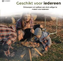 Flowkey® Houtklover XL - Houtsplijter Bijl - Houtkliever Kloofwig Gietijzer - Voor Hout & Aanmaakhout - Inclusief Gratis Bevestigingsset -Tuingereedschap Winkel 1200x1158 4