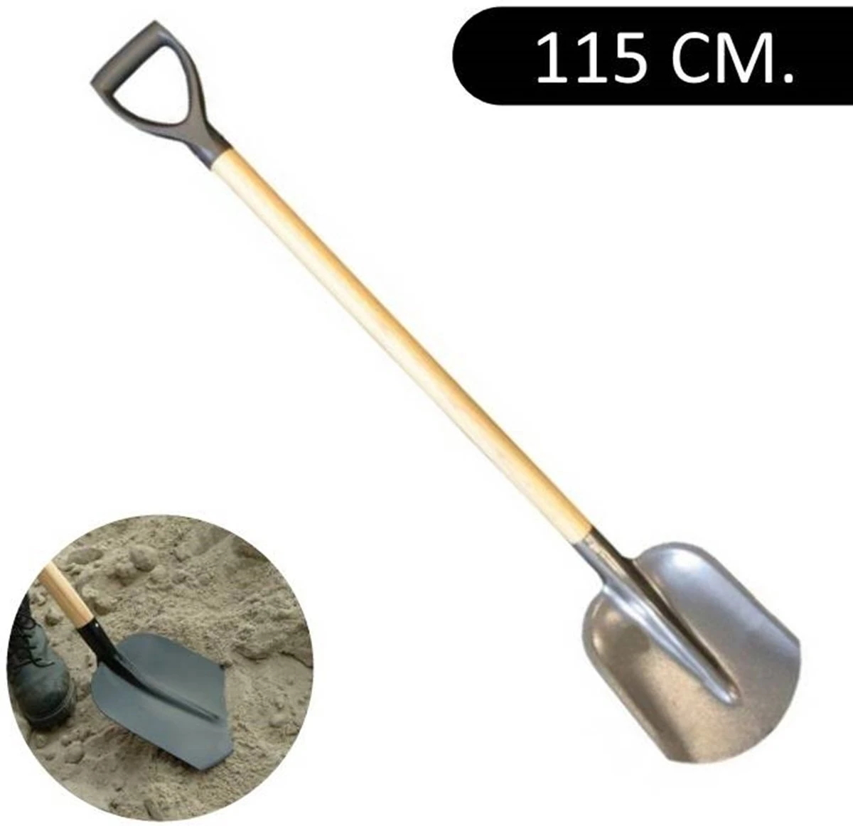 Benson Stalen Bats Met Steel 115 Cm 3 Benson Stalen Bats Met Steel 115 Cm - Afbeelding 3