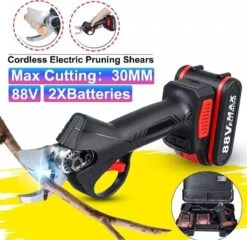 Accu Snoeischaar-88 VOLT-9000 MAh-COMPLETE SET-Professioneel-Hovenier-Tuinman 11 Accu Snoeischaar-88 VOLT-9000 MAh-COMPLETE SET-Professioneel-Hovenier-Tuinman -Tuingereedschap Winkel 1200x1168