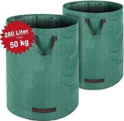 Gardebruk Tuinafvalzak - 2 Stuks 280L – 77x67cm/Opvouwbaar - Groen 11 Gardebruk Tuinafvalzak - 2 Stuks 280L – 77x67cm/Opvouwbaar - Groen -Tuingereedschap Winkel 1200x1175