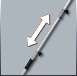 Einhell Telescoop Heggenschaar GC-HH 9048 (900 W - Snijkop Kantelbaar - Metalen Tandwielaandrijving - Telescopische Geleidesteel 50 Cm Verlengbaar - Extra Verstelbare Handgreep - Inclusief Draagriem) -Tuingereedschap Winkel 1200x1184 6