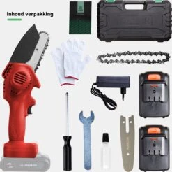 Mardin Mini Kettingzaag - Snoeizaag - Kettingzaag - Kettingzaag Electrisch Met 2 Accu - Inclusief Koffer - 1 Extra Accu - Rood 16 Mardin Mini Kettingzaag - Snoeizaag - Kettingzaag - Kettingzaag Electrisch Met 2 Accu - Inclusief Koffer - 1 Extra Accu - Rood -Tuingereedschap Winkel 1200x1193 7