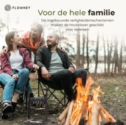 Flowkey® Houtklover XL - Houtsplijter Bijl - Houtkliever Kloofwig Gietijzer - Voor Hout & Aanmaakhout - Inclusief Gratis Hamer -Tuingereedschap Winkel 1200x1193 9