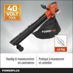 Powerplus Dual Power POWDPG75270 Bladblazer - Bladzuiger En -versnipperaar - Brushless - Blazen - Zuigen - Versnipperen - Excl. Accu En Lader - Incl. Opvangzak 45L 15 Powerplus Dual Power POWDPG75270 Bladblazer - Bladzuiger En -versnipperaar - Brushless - Blazen - Zuigen - Versnipperen - Excl. Accu En Lader - Incl. Opvangzak 45L -Tuingereedschap Winkel 1200x1200 101
