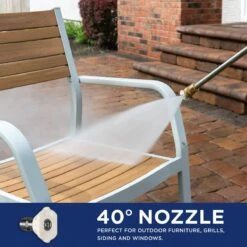 Powertech Professionele Hogedrukreiniger Op Benzine - 6.5 PK - 3600 PSI - 220 Bar - Hogedrukreiniger Auto - Terrasreiniger - Oppervlaktereiniger - Autoreiniger - Zwembadreiniger - 5 Snelkoppelstukken- Zwart / Rood -Tuingereedschap Winkel 1200x1200 151