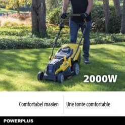 Powerplus POWXG6281 Elektrische Grasmaaier - Grasmachine Voor Middelgrote En Grote Tuin - 2000W - Maaibreedte 420mm - Verstelbare Maaihoogte - Mulching Functie - Incl. 40L Opvangbak 10 Powerplus POWXG6281 Elektrische Grasmaaier - Grasmachine Voor Middelgrote En Grote Tuin - 2000W - Maaibreedte 420mm - Verstelbare Maaihoogte - Mulching Functie - Incl. 40L Opvangbak -Tuingereedschap Winkel 1200x1200 281