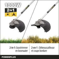 Powerplus POWXG30405 Bosmaaier 2-in-1 - 1000 W - Bosmaaier & Grastrimmer 11 Powerplus POWXG30405 Bosmaaier 2-in-1 - 1000 W - Bosmaaier & Grastrimmer -Tuingereedschap Winkel 1200x1200 329