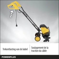 Powerplus POWXG72010 Tuinfrees - 1500W - Werkbreedte 450mm - Werkdiepte Max. 220mm - Incl. 6 Messen En Wielen -Tuingereedschap Winkel 1200x1200 483