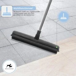 De Blaffende Kat 2 In 1 Rubberen Bezem – Bezem Binnen & Buiten – Vloerwisser Met Steel - Vloertrekker – Veger - Extra Lang 160cm 15 De Blaffende Kat 2 In 1 Rubberen Bezem – Bezem Binnen & Buiten – Vloerwisser Met Steel - Vloertrekker – Veger - Extra Lang 160cm -Tuingereedschap Winkel 1200x1200 575