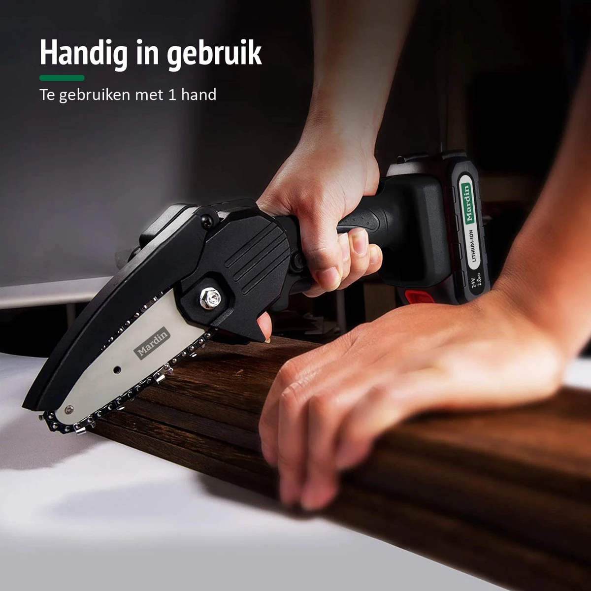 Mardin Mini Kettingzaag Accessoires Set - Snoeizaag - Kettingzaag - Kettingzaag Electrisch - 2x Ketting Plus X2 Zaagblad 4 Mardin Mini Kettingzaag Accessoires Set - Snoeizaag - Kettingzaag - Kettingzaag Electrisch - 2x Ketting Plus X2 Zaagblad - Afbeelding 4