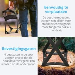 Zenzee - Houtklover - Houtsplijter - Houtkliever - Staal -Tuingereedschap Winkel 1200x1200 761