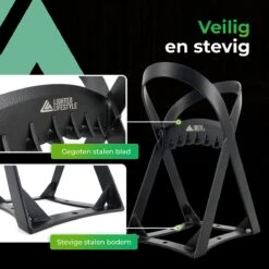 Lighted Lifestyle™| Houtklover Voor Aanmaakhout Incl. Kloofhamer - Houtsplijter - Houtkliever - Snel Haardhout - Gietijzer - Incl. Schroeven -Tuingereedschap Winkel 1200x1200 790