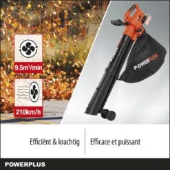 Powerplus Dual Power POWDPG75270 Bladblazer - Bladzuiger En -versnipperaar - Brushless - Blazen - Zuigen - Versnipperen - Excl. Accu En Lader - Incl. Opvangzak 45L 10 Powerplus Dual Power POWDPG75270 Bladblazer - Bladzuiger En -versnipperaar - Brushless - Blazen - Zuigen - Versnipperen - Excl. Accu En Lader - Incl. Opvangzak 45L -Tuingereedschap Winkel 1200x1200 96