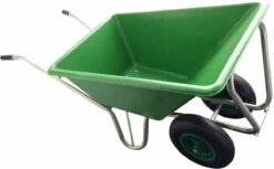 Kruiwagen Met Dubbel Luchtwiel Stal Eco Groen 160 Liter 16 Kruiwagen Met Dubbel Luchtwiel Stal Eco Groen 160 Liter -Tuingereedschap Winkel 1200x741