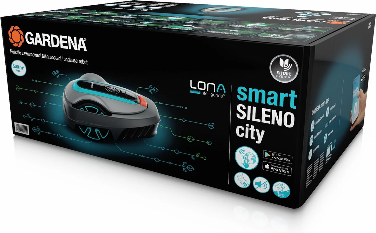 GARDENA - Robotmaaier Smart SILENO City 250 - Voor Gazons Tot Ca. 250 M² 6 GARDENA - Robotmaaier Smart SILENO City 250 - Voor Gazons Tot Ca. 250 M² - Afbeelding 6