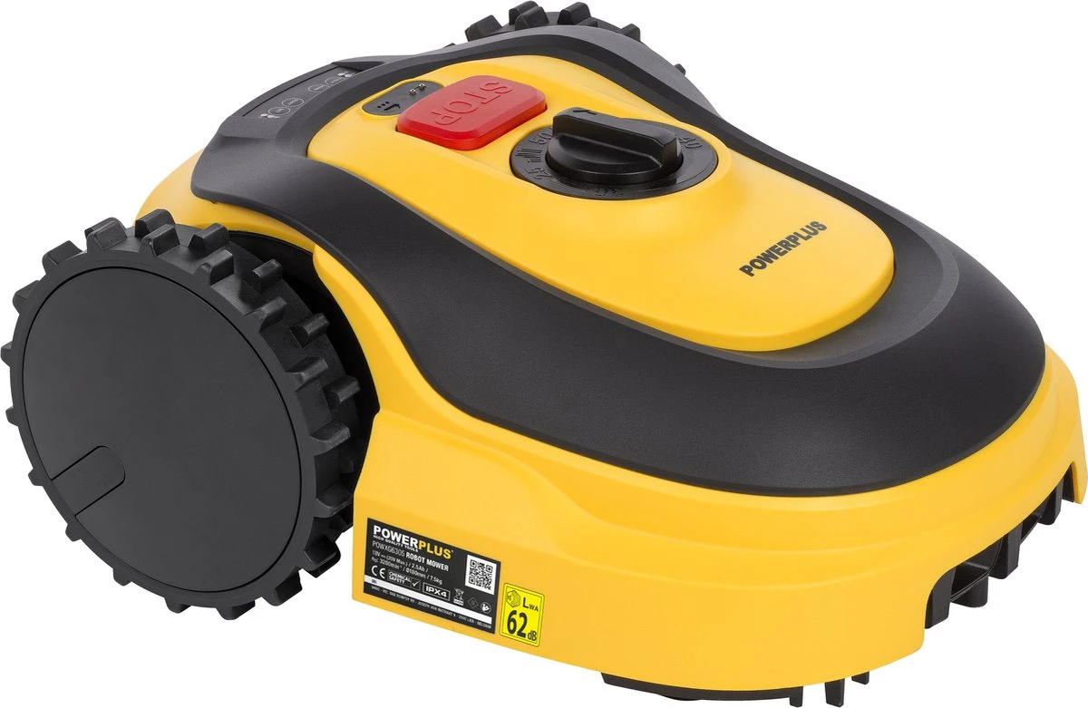 Powerplus POWXG6305 Robotmaaier - 18V - Voor Gazons Tot Ca. 500m² - Maaibreedte 180mm - Incl. Laadstation En Accessoires 2 Powerplus POWXG6305 Robotmaaier - 18V - Voor Gazons Tot Ca. 500m² - Maaibreedte 180mm - Incl. Laadstation En Accessoires - Afbeelding 2