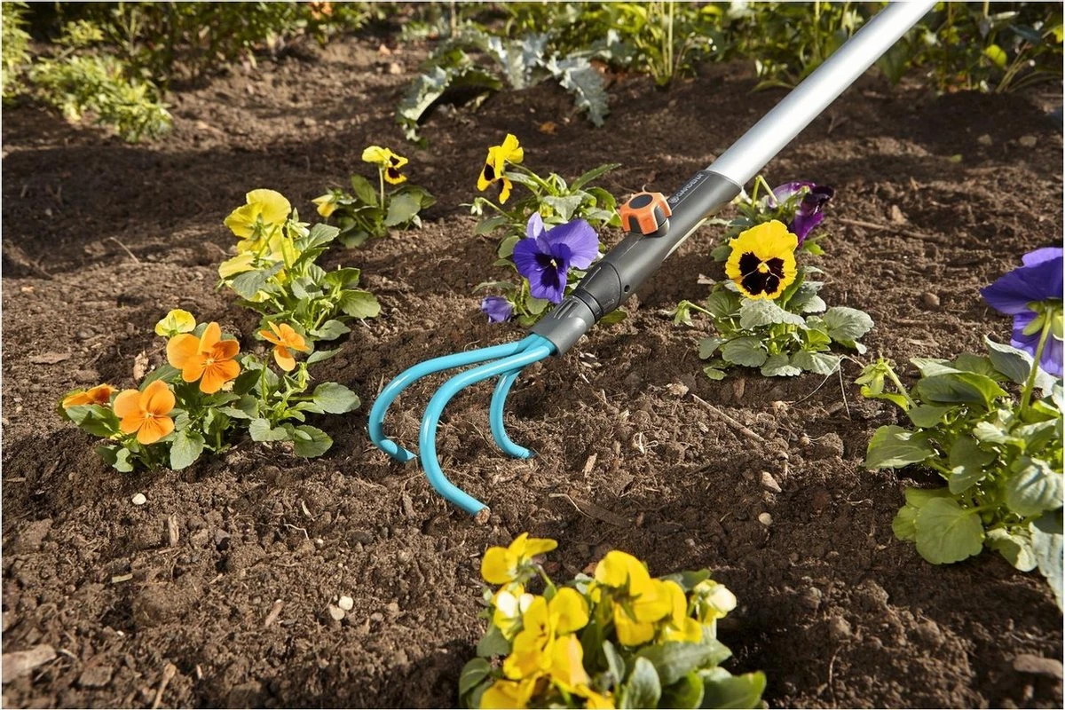 GARDENA Combisysteem Krabber Cultivatior - Werkbreedte 9 Cm - Aanbevolen Steellengte 130 Cm 9 GARDENA Combisysteem Krabber Cultivatior - Werkbreedte 9 Cm - Aanbevolen Steellengte 130 Cm - Afbeelding 9