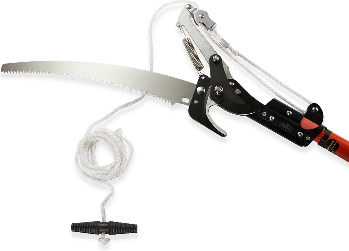 Gardebruk Takkenzaag Telescopisch - 2in1 Zaag & Snoeischaar - Oranje 9 Gardebruk Takkenzaag Telescopisch - 2in1 Zaag & Snoeischaar - Oranje - Afbeelding 9