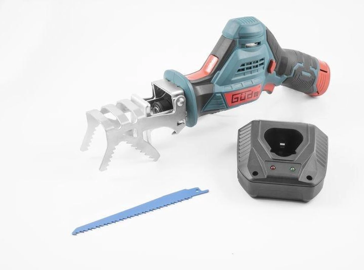 Güde Universele Accu Takkenzaag UAS 12V | 2700 1/min | 1,39 Kg | Universeel Hand Reciprozaag | 2Ah 2 Güde Universele Accu Takkenzaag UAS 12V | 2700 1/min | 1,39 Kg | Universeel Hand Reciprozaag | 2Ah - Afbeelding 2