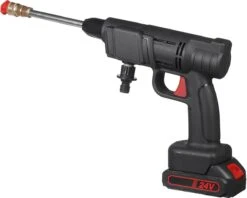 Merkloos Drillpro Elektrische Accu - Hogedrukreiniger - 30Bar - Multifunctioneel Mondstuk - Draagbaar Oplaadbaar Snoerloos - Zwart -Tuingereedschap Winkel 1200x960