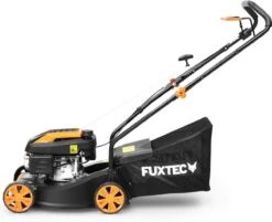 FUXTEC Grasmaaier Benzine - 41cm - 80cc - Duwmaaier - Opvangbak 45L - FX-RM4180 -Tuingereedschap Winkel 1200x976 1