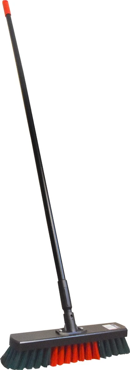 Vikan Bezem Met Steel - Bezem 44 Cm - Steel 156 Cm - Hard Voor Buiten En Binnen 1 Vikan Bezem Met Steel - Bezem 44 Cm - Steel 156 Cm - Hard Voor Buiten En Binnen