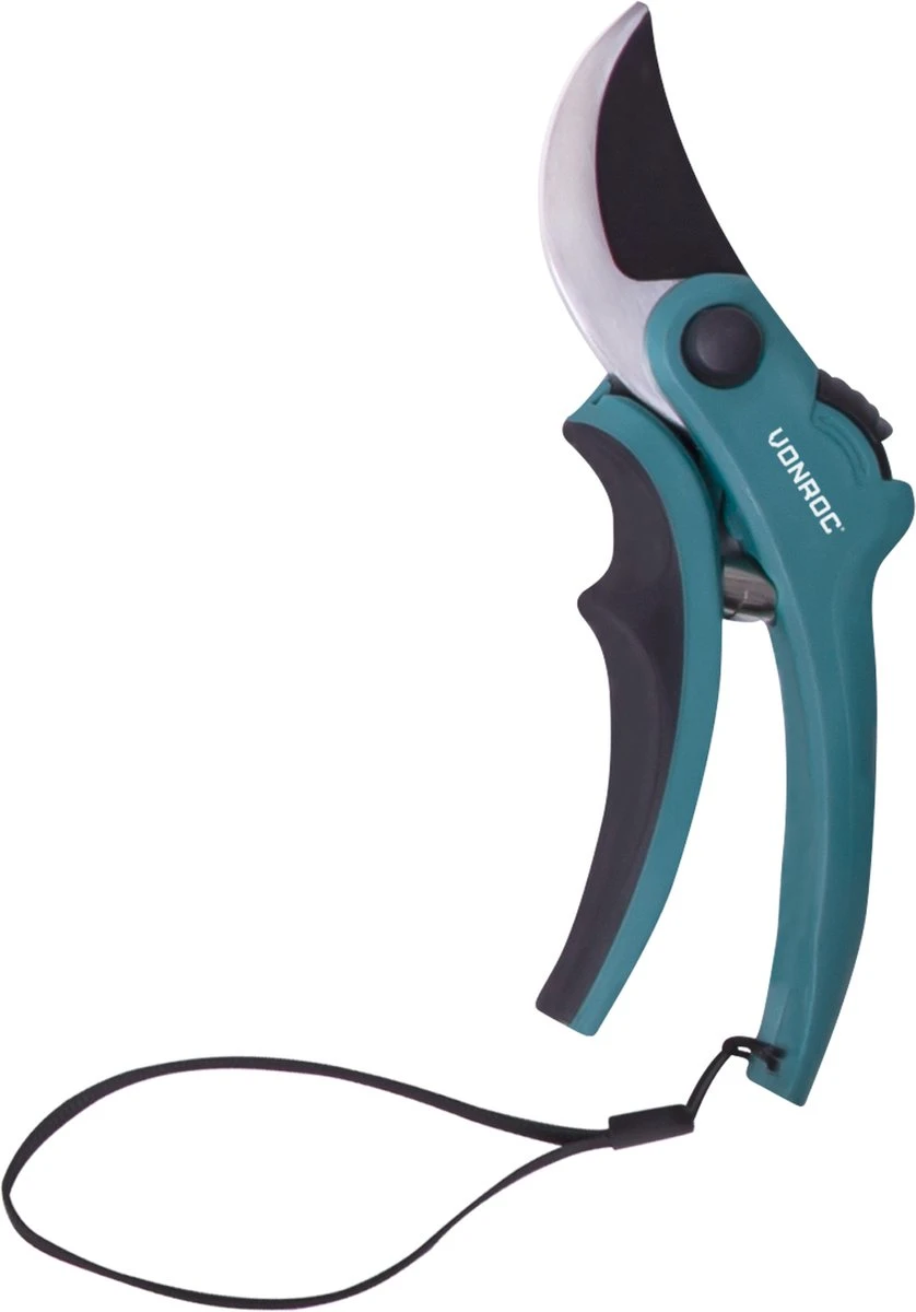 VONROC Snoeischaar Met Papegaaienbek – Antikleefcoating - Voor Bloemen En Jonge Scheuten Tot Ø15mm 2 VONROC Snoeischaar Met Papegaaienbek – Antikleefcoating - Voor Bloemen En Jonge Scheuten Tot Ø15mm - Afbeelding 2