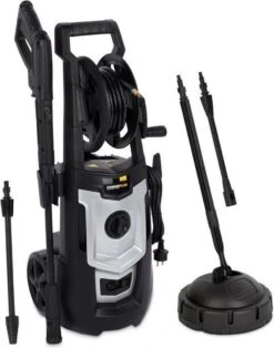 Powerplus POWXG90410 Hogedrukreiniger - 1800W - Max. 140 Bar - 420 L/h - Incl. 8m Slang, Terrasreiniger En Accessoires - Reiniger Voor Auto, Fiets En Meubelen -Tuingereedschap Winkel 944x1200