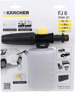 Kärcher FJ 6 Foam Jet - Regelbaar - 0,6 Liter - K2/K7 Series -Tuingereedschap Winkel 976x1200